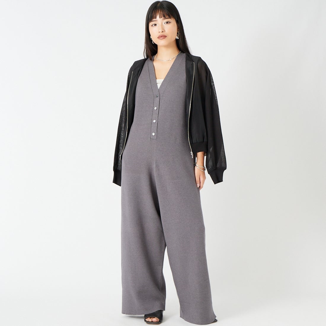 ﾁｬｺｰﾙ&&モデル身長：162cm 着用サイズ：2&&
