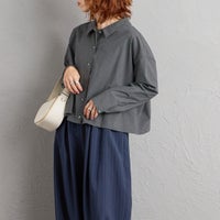 92 C.GRAY&&モデル身長：158cm 着用サイズ：F&&