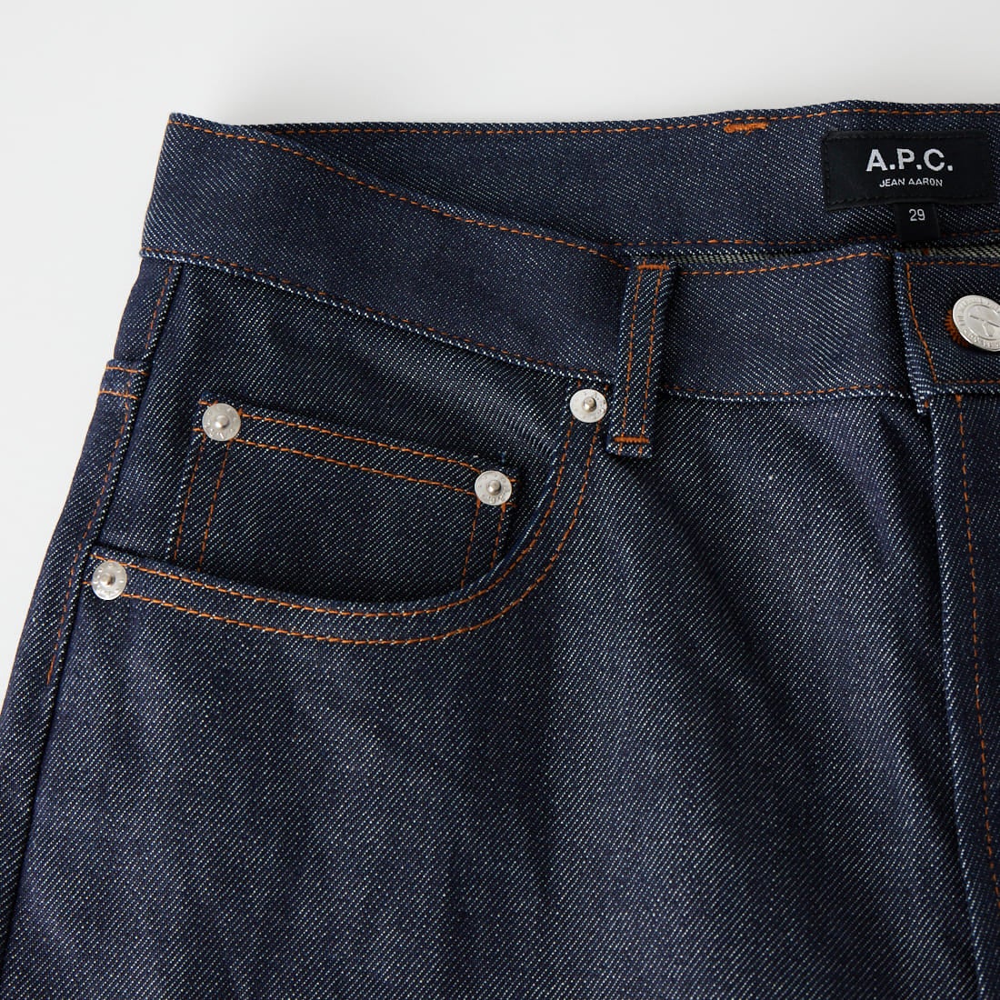 A.P.C. [アー・ペー・セー] Aaron デニムジーンズ [JEAN-AARON] 37 INDIGO