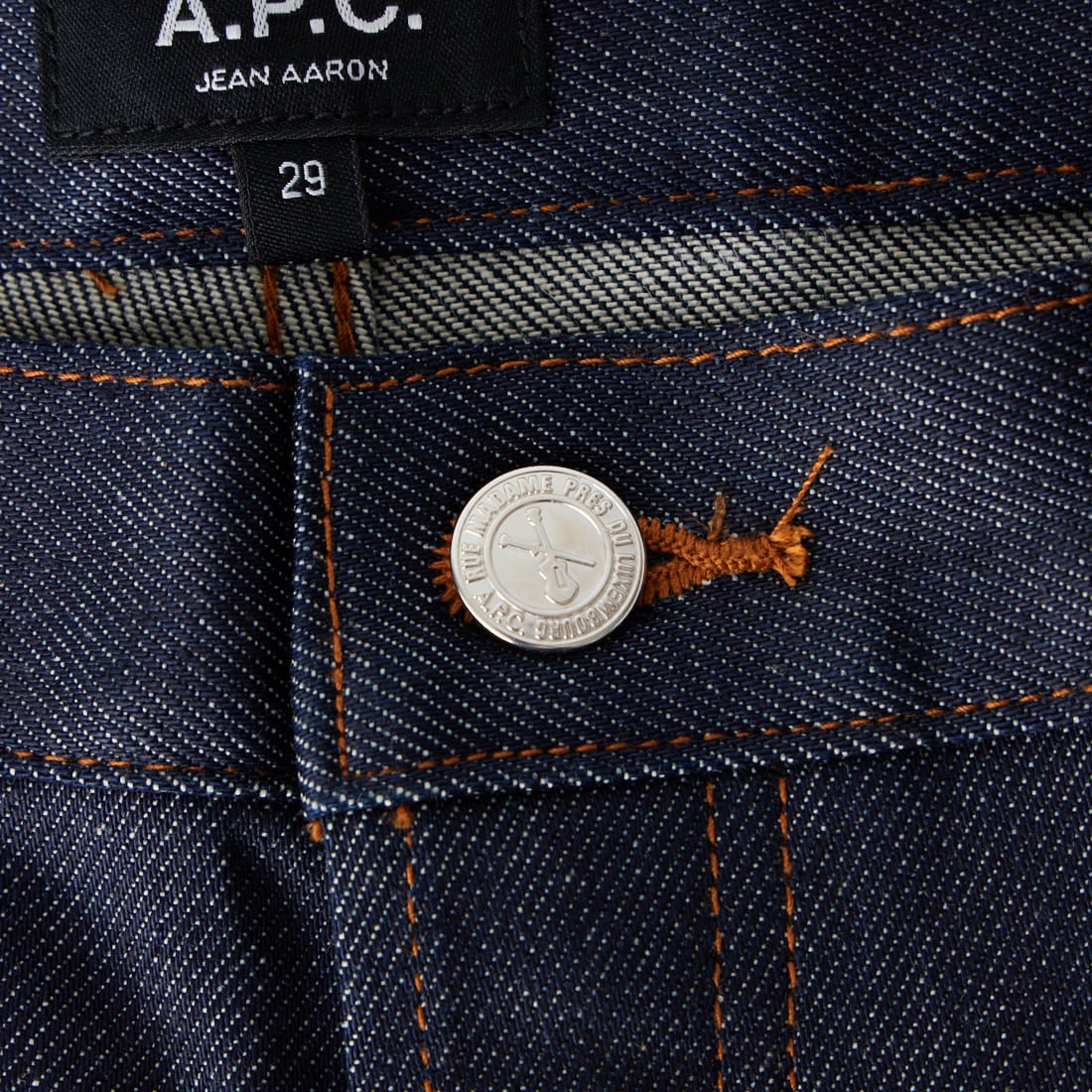 A.P.C. [アー・ペー・セー] Aaron デニムジーンズ [JEAN-AARON] 37 INDIGO