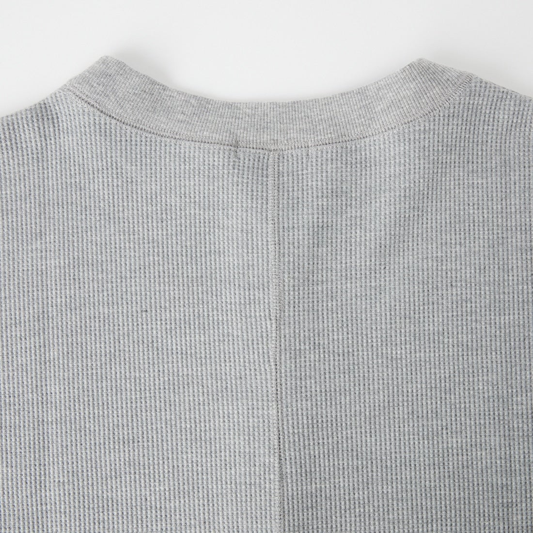 Jf Ready Made [ジェイエフレディメイド] ワッフルヘンリーネックロングTシャツ [3205108] 805 ｸﾞﾚｲ