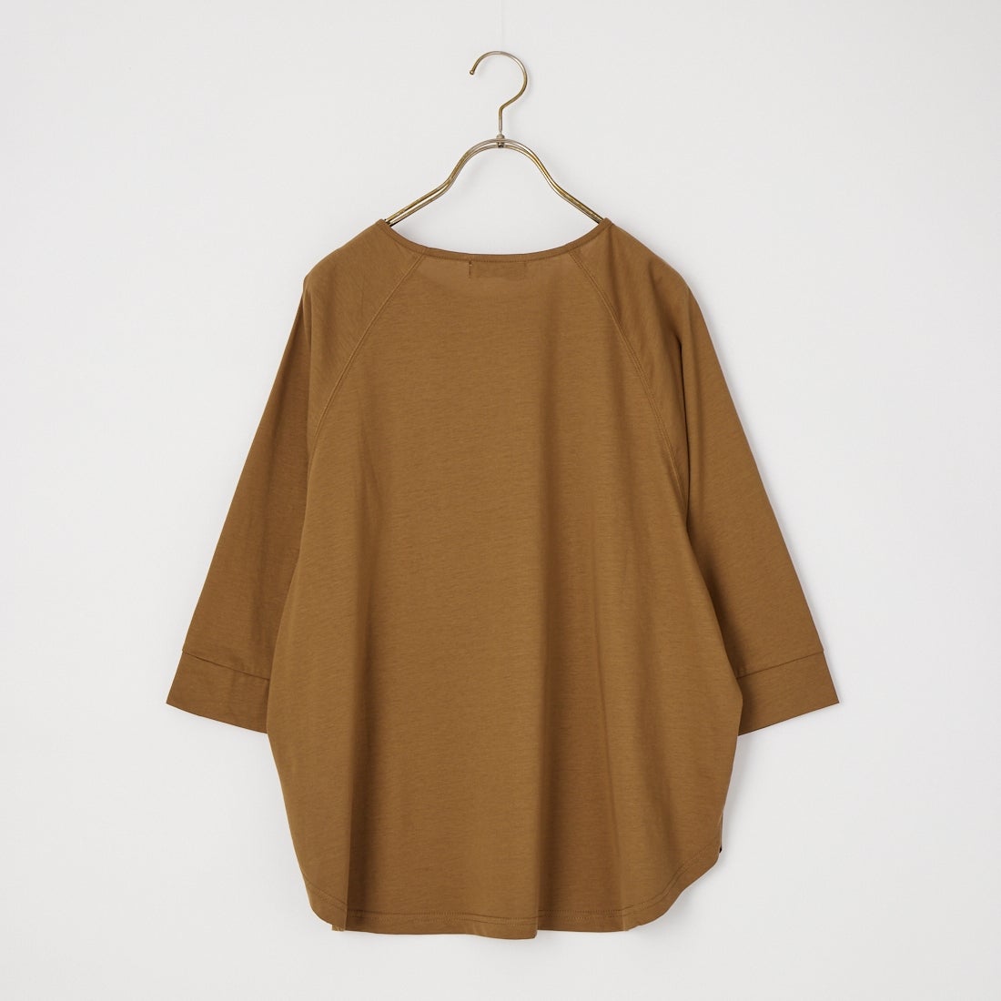 Jf Ready Made [ジェイエフレディメイド] シルケット天竺ラグラン7分袖Tシャツ [3205107] 701 ﾌﾞﾗｳﾝ