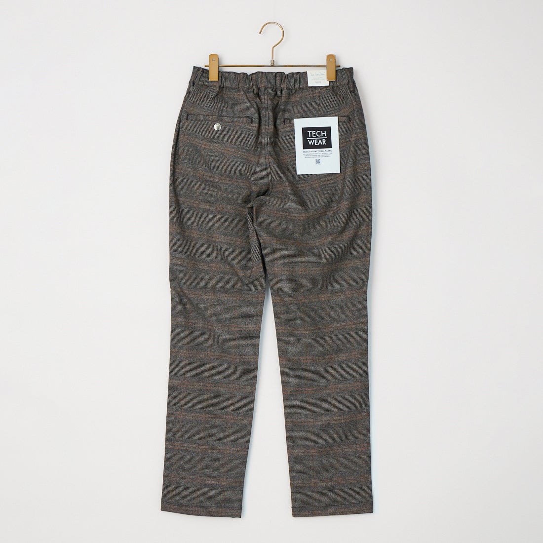 Jeans Factory Clothes [ジーンズファクトリークローズ] ソフトサーモストレッチ1Pイージートラウザー [JFC-263-052] ｸﾞﾚﾝﾁｪｯｸ