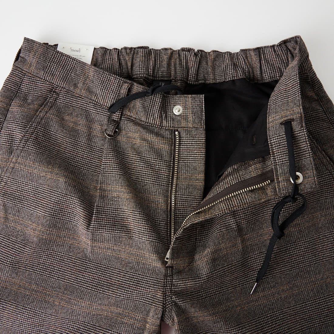 Jeans Factory Clothes [ジーンズファクトリークローズ] ソフトサーモストレッチ1Pイージートラウザー [JFC-263-052] ｸﾞﾚﾝﾁｪｯｸ