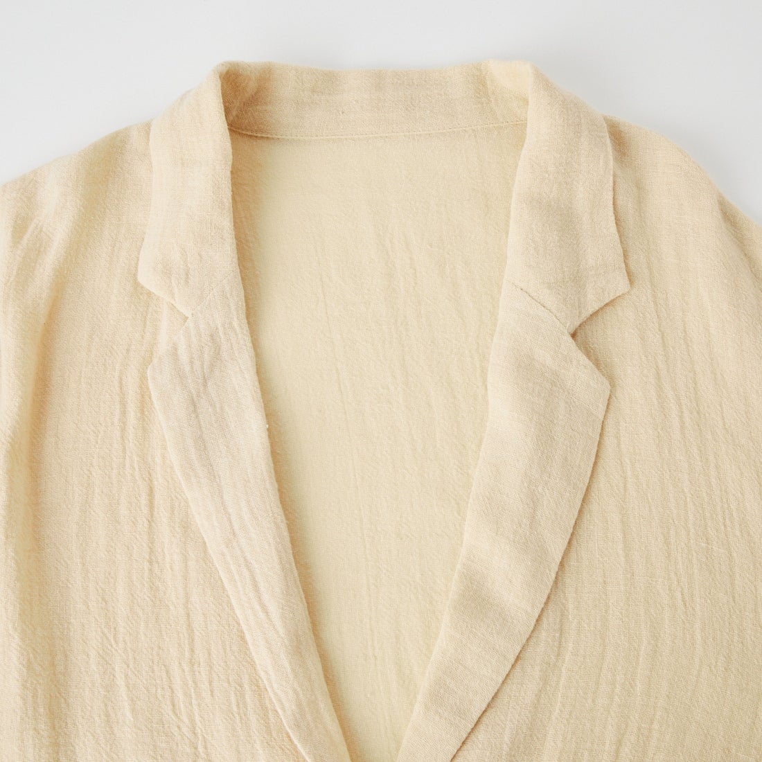 Jeans Factory Clothes [ジーンズファクトリークローズ] シアーリネンシャツジャケット [25781-NR] BEIGE
