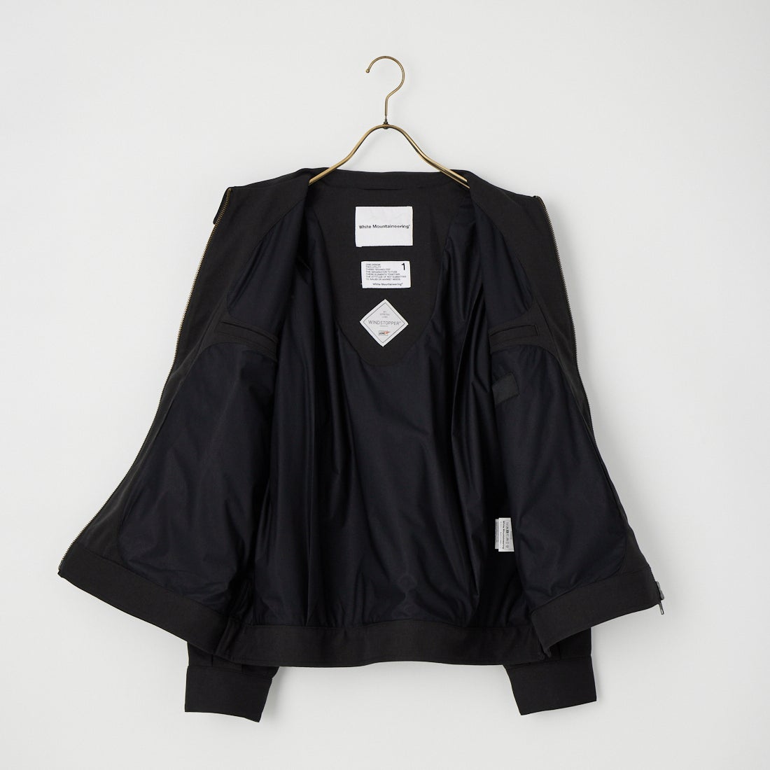 White Mountaineering [ホワイトマウンテニアリング] WM×Dickies ウィンドストッパーショートブルゾン [WM2673209] BLACK