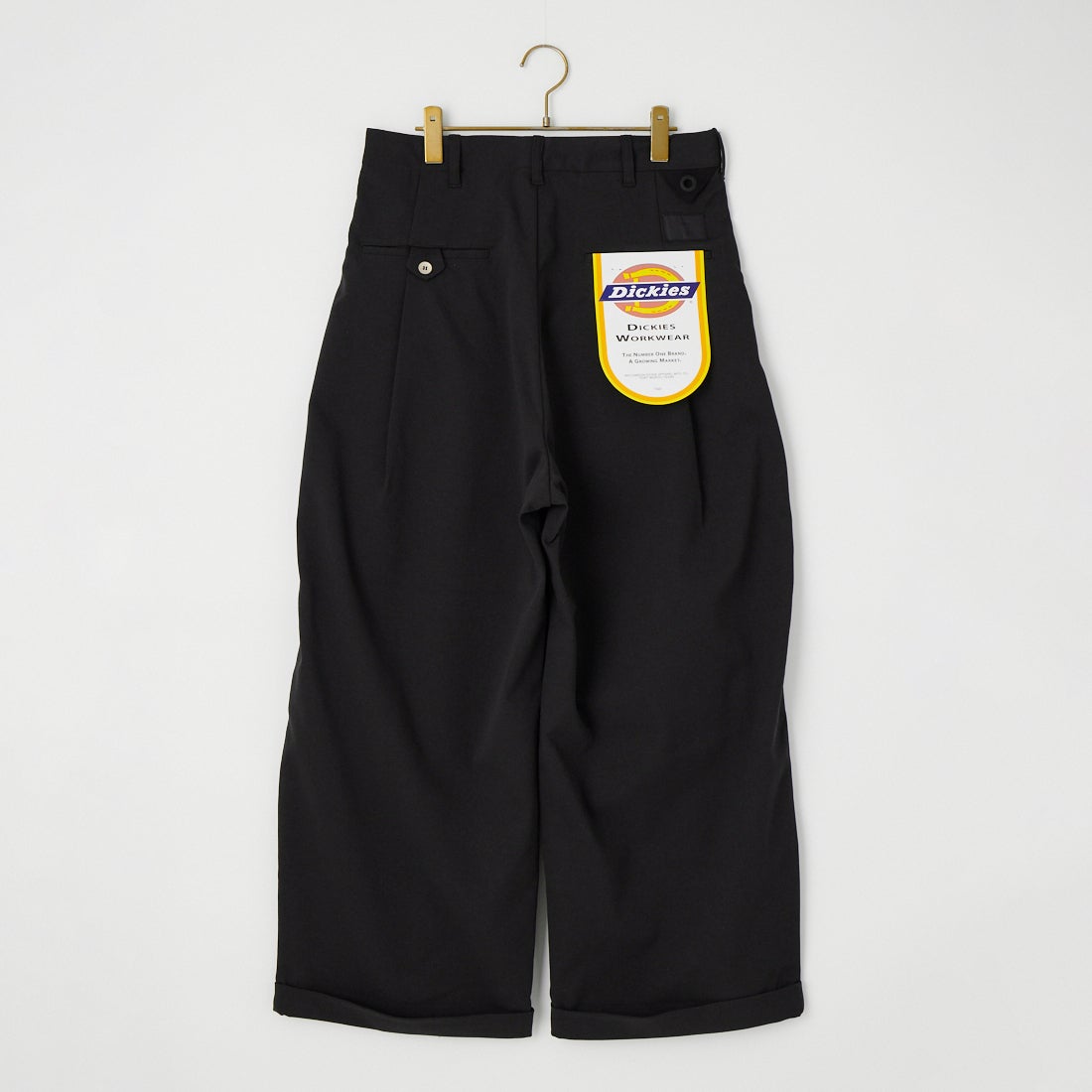 White Mountaineering [ホワイトマウンテニアリング] WM×Dickies ワイドパンツ [WM2673403] BLACK