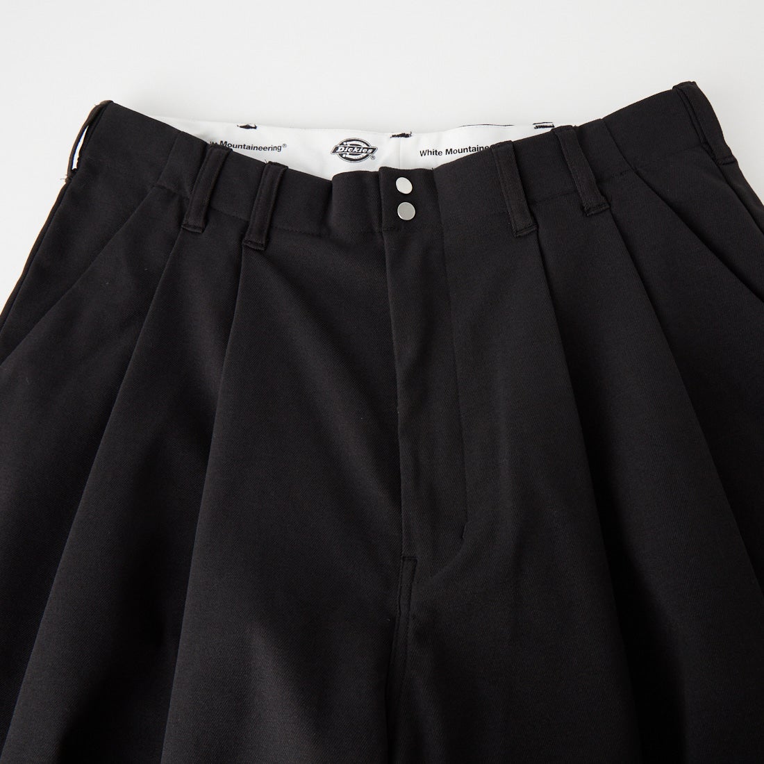 White Mountaineering [ホワイトマウンテニアリング] WM×Dickies ワイドパンツ [WM2673403] BLACK