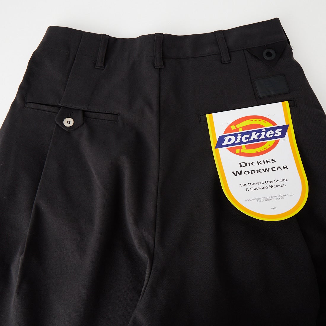 White Mountaineering [ホワイトマウンテニアリング] WM×Dickies ワイドパンツ [WM2673403] BLACK