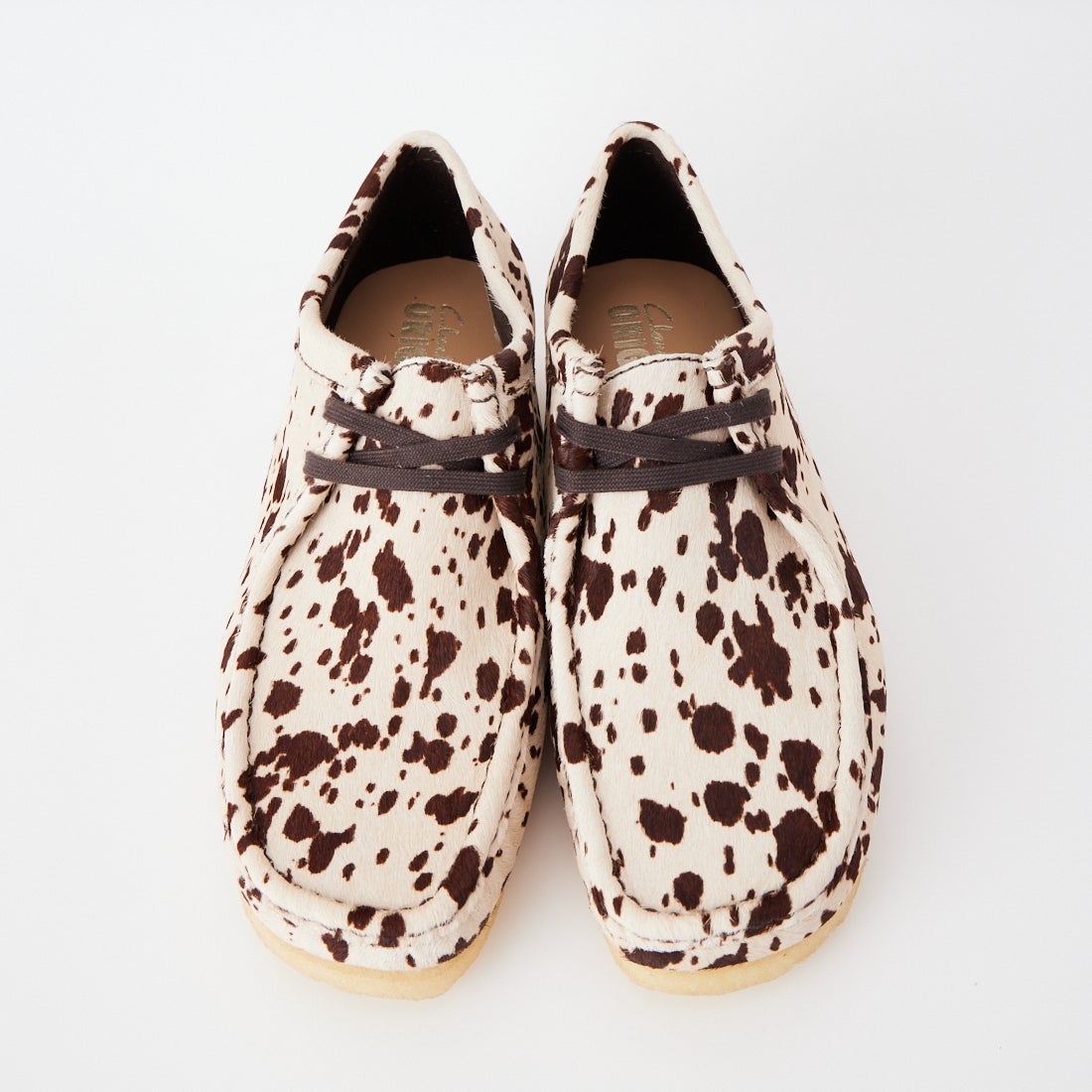 Clarks [クラークス] メンズ ワラビー(カウプリント) [26327520] BROWN COW