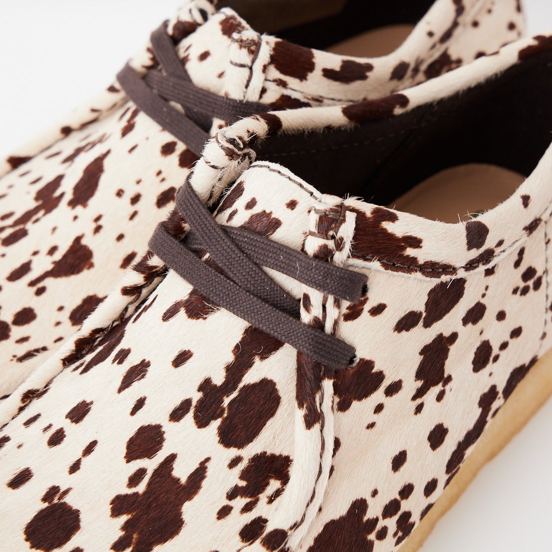 Clarks [クラークス] メンズ ワラビー(カウプリント) [26327520] BROWN COW