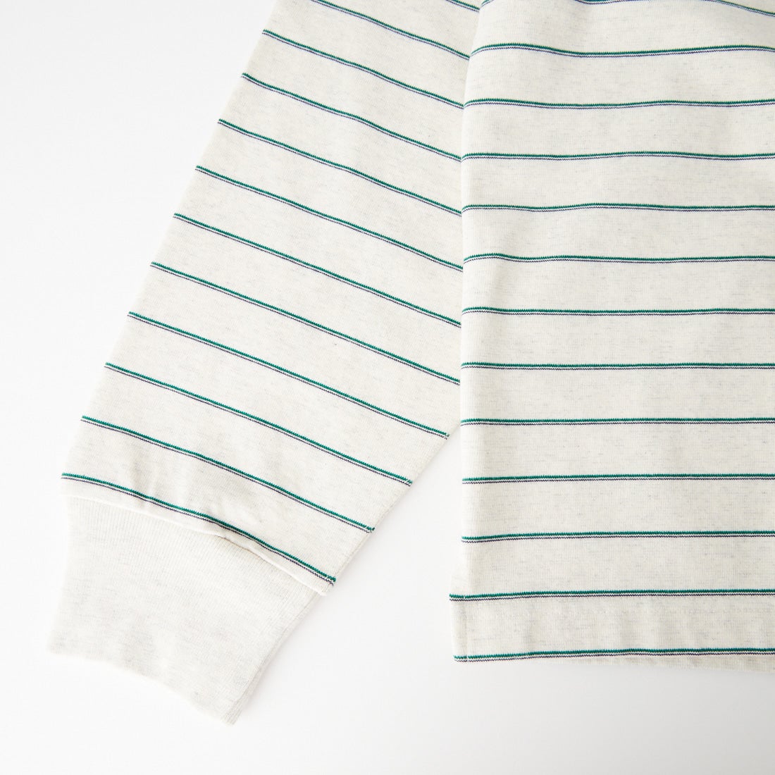 L.L.BEAN [エルエルビーン] Union ロングスリーブボーダーTシャツ [6475-5038] 90 BIR/GRA