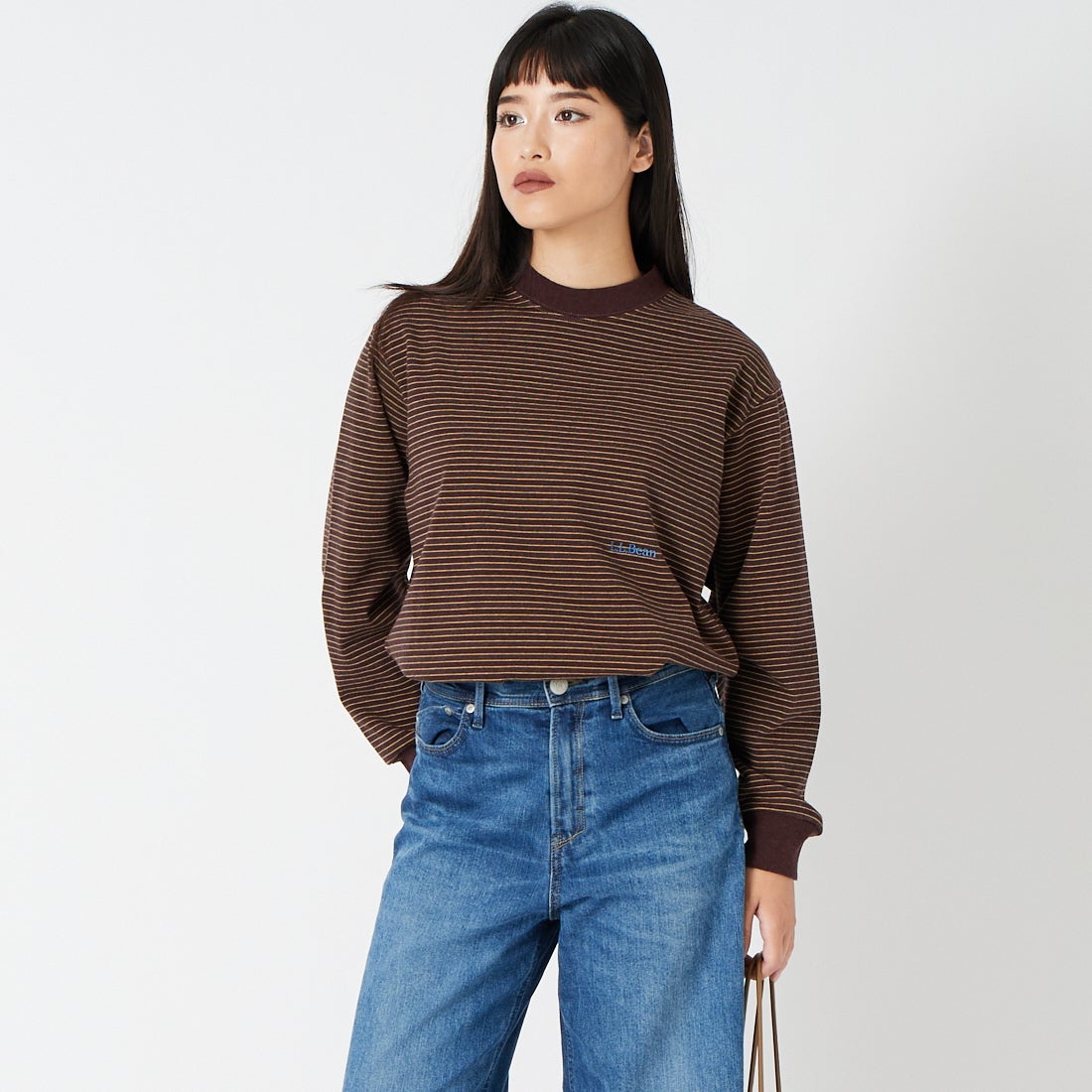92 BRN/YEL&&モデル身長：162cm 着用サイズ：M&&