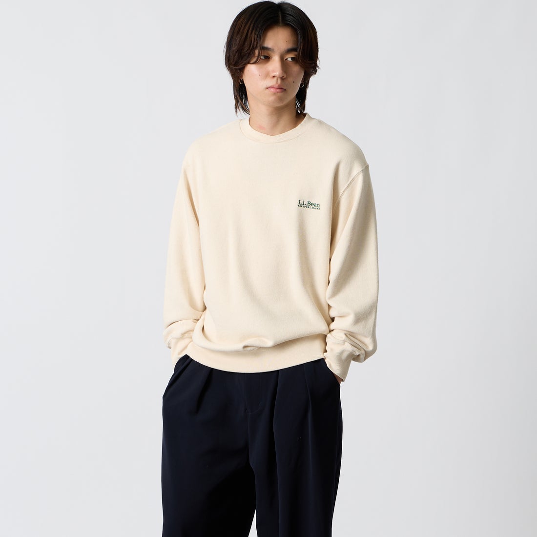 28 NATURAL&&モデル身長：177cm 着用サイズ：M&&