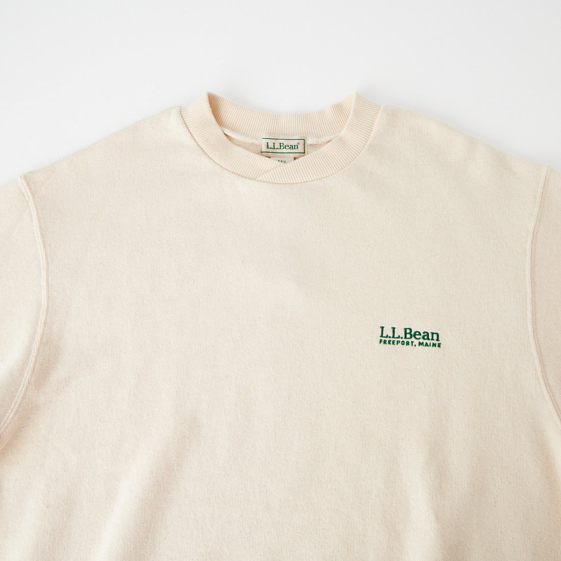 L.L.BEAN [エルエルビーン] SMITHFIELD クルーネックスウェット [6475-5043] 28 NATURAL