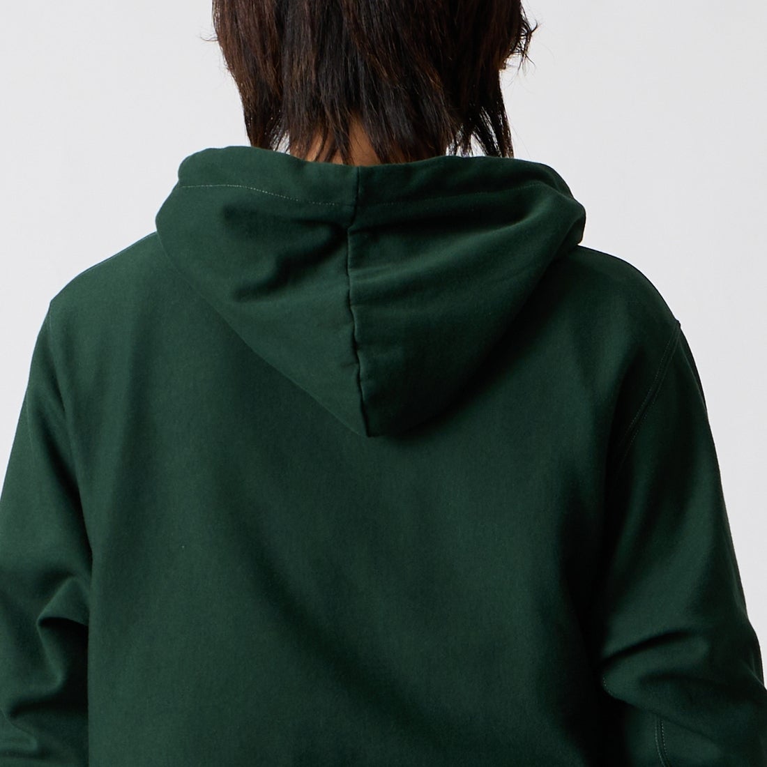 L.L.BEAN [エルエルビーン] PORTAGE フルジップフーデッドスウェット [6475-5040] 42 D.PINE &&モデル身長：177cm 着用サイズ：M&&