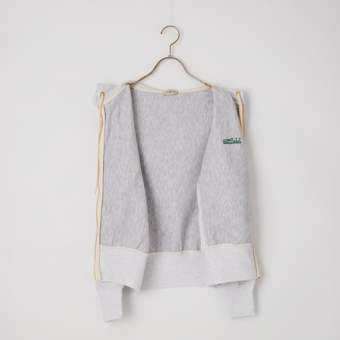 L.L.BEAN [エルエルビーン] PORTAGE フルジップフーデッドスウェット [6475-5140] 19 BIRCH