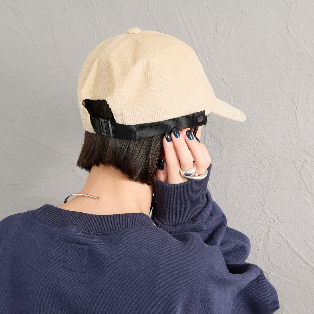 Marmot [マーモット] 別注 ブランドロゴ コーデュロイロングビルキャップ [MTFW26UHG360IN-JF] NATURAL