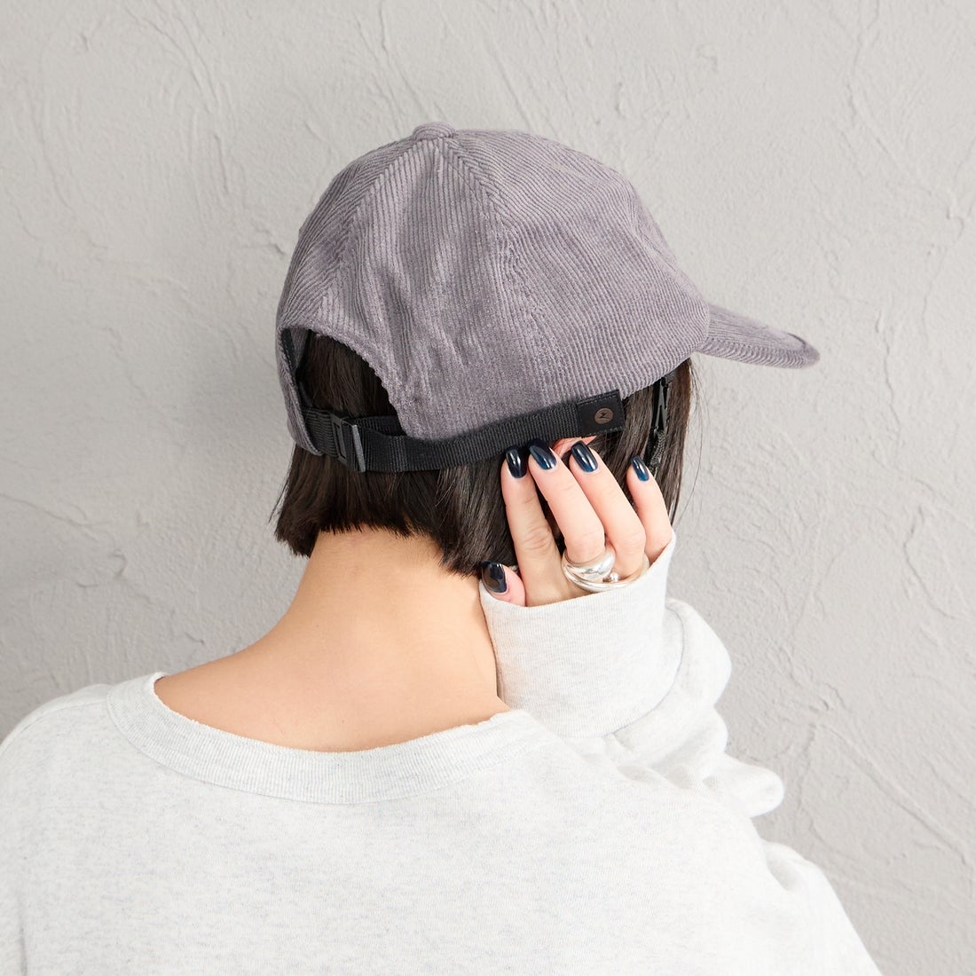 Marmot [マーモット] 別注 ブランドロゴ コーデュロイロングビルキャップ [MTFW26UHG360IN-JF] CHARCOAL