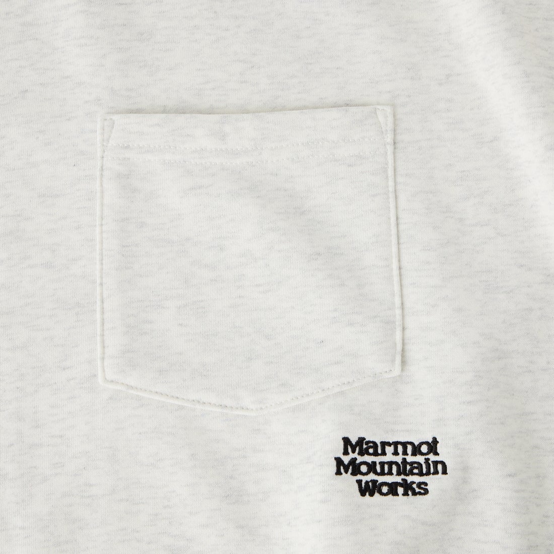 Marmot [マーモット] 別注 ワンポイントロゴ刺繍 ポケットスウェット [MTFW26USW331IN-JF] ASH GRAY