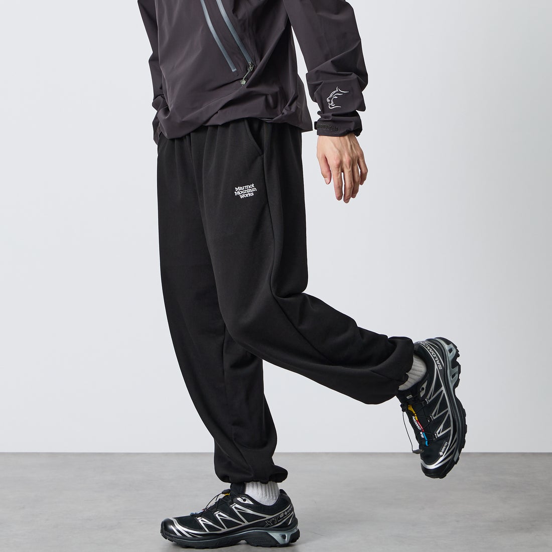 BLACK&&モデル身長：168cm 着用サイズ：M&&