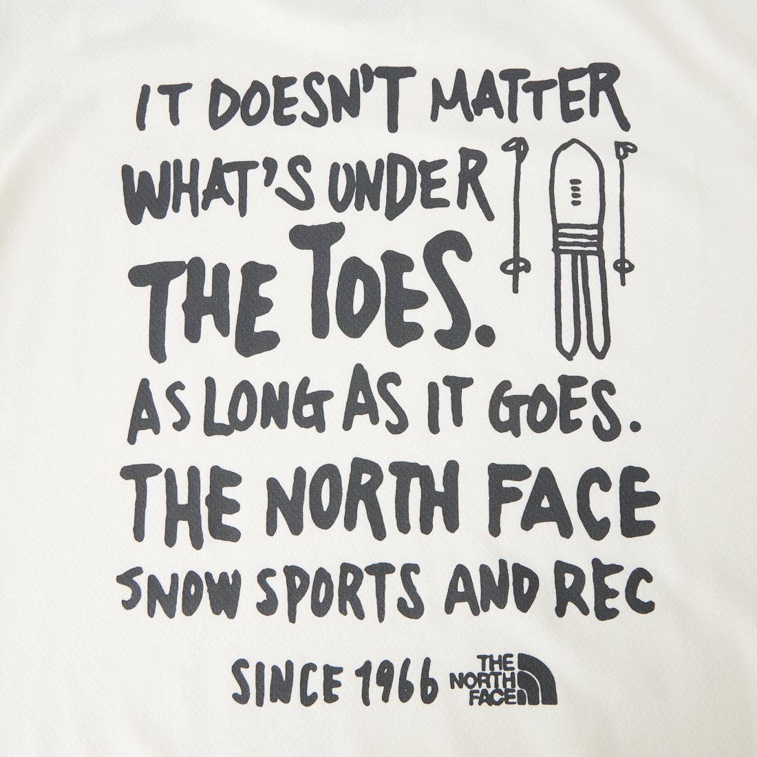 THE NORTH FACE [ザ ノースフェイス] ロングスリーブスノーレッククルー [NT82690] OW