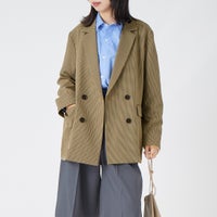 ﾍﾞｰｼﾞｭﾁｪｯｸ&&モデル身長：162cm 着用サイズ：F&&