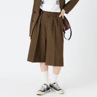 ﾌﾞﾗｳﾝﾁｪｯｸ&&モデル身長：162cm 着用サイズ：38&&