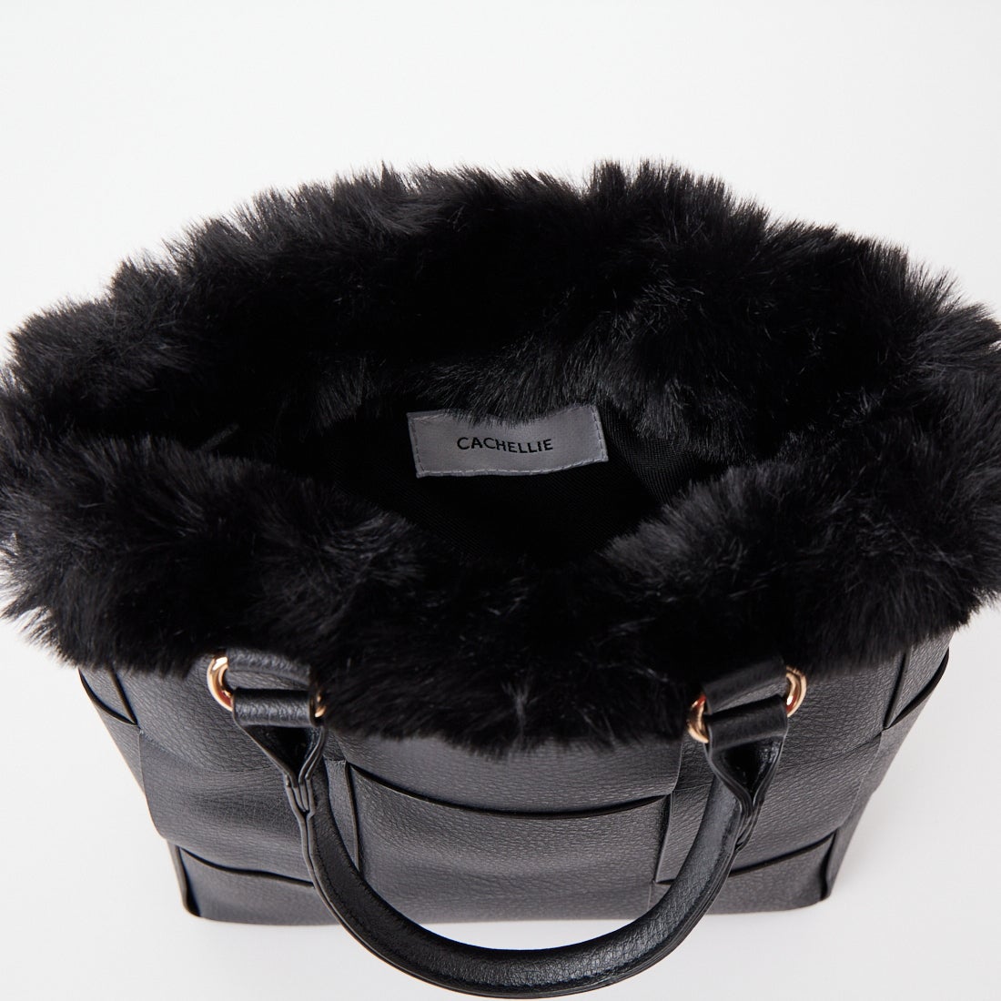 CACHELLIE [カシェリエ] PUメッシュ4WAYトートバッグ [C8916] BLACK