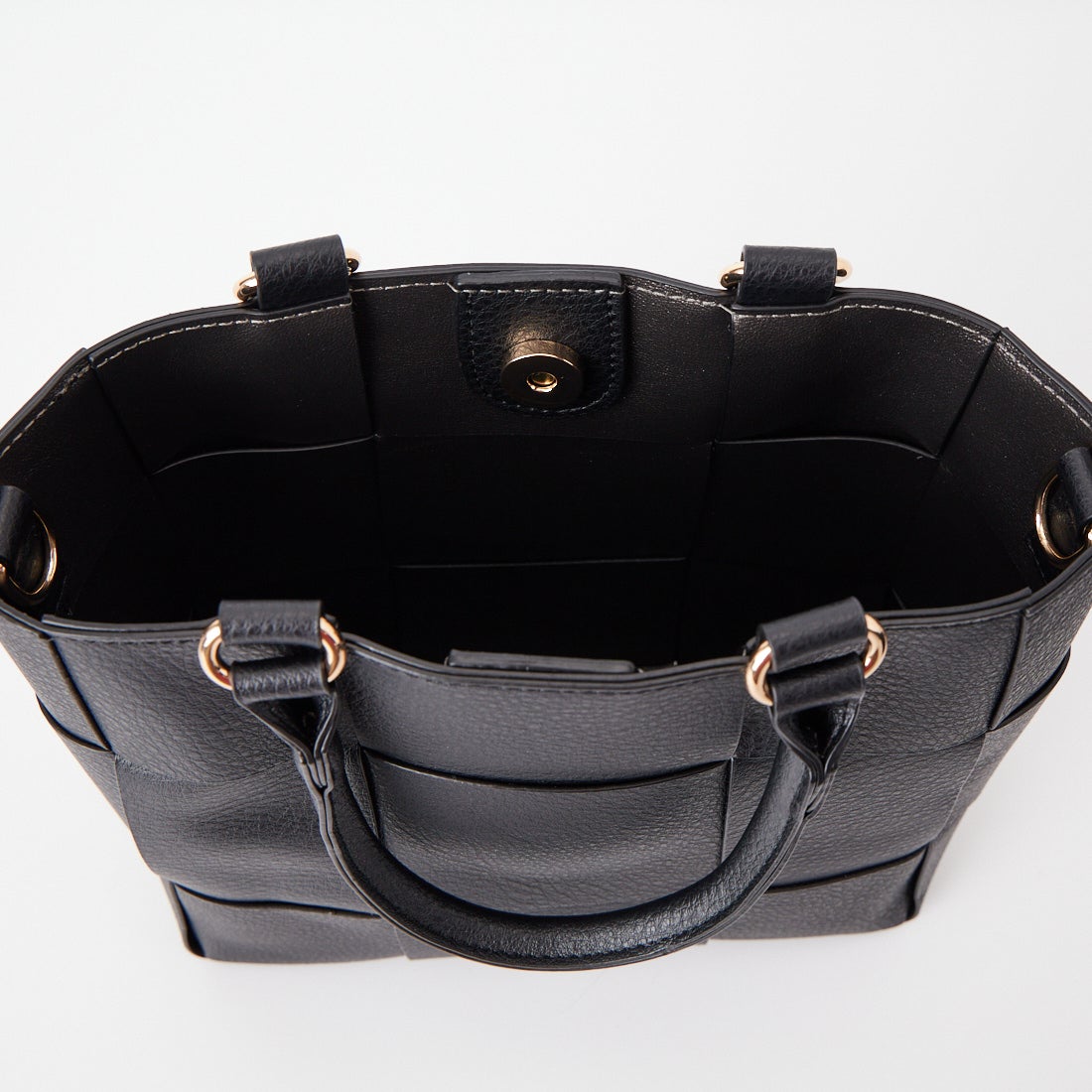 CACHELLIE [カシェリエ] PUメッシュ4WAYトートバッグ [C8916] BLACK