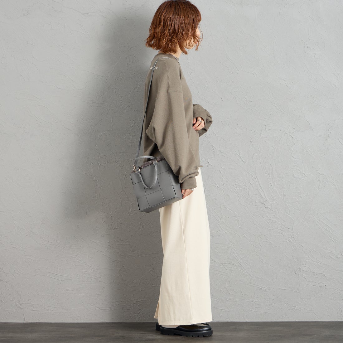 CACHELLIE [カシェリエ] PUメッシュ4WAYトートバッグ [C8916] GRAY