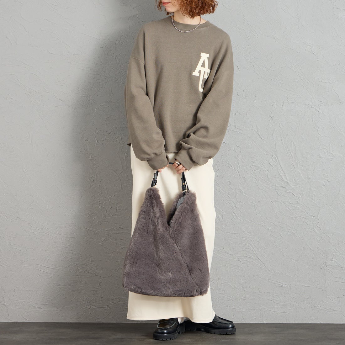 CACHELLIE [カシェリエ] トライアングルファートートバッグ [C8917] GRAY