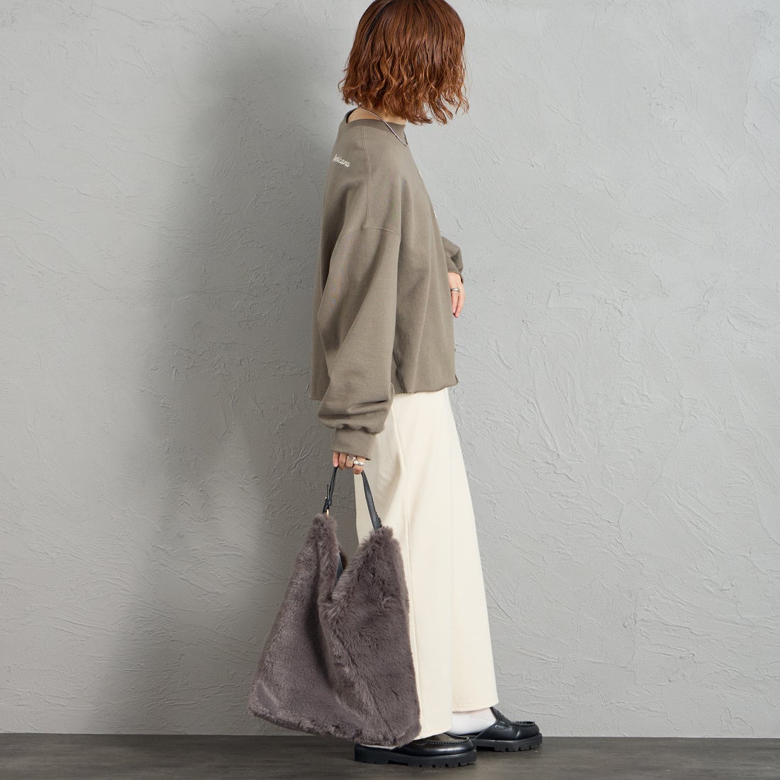 CACHELLIE [カシェリエ] トライアングルファートートバッグ [C8917] GRAY