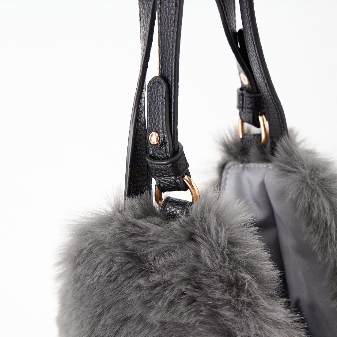 CACHELLIE [カシェリエ] トライアングルファートートバッグ [C8917] GRAY