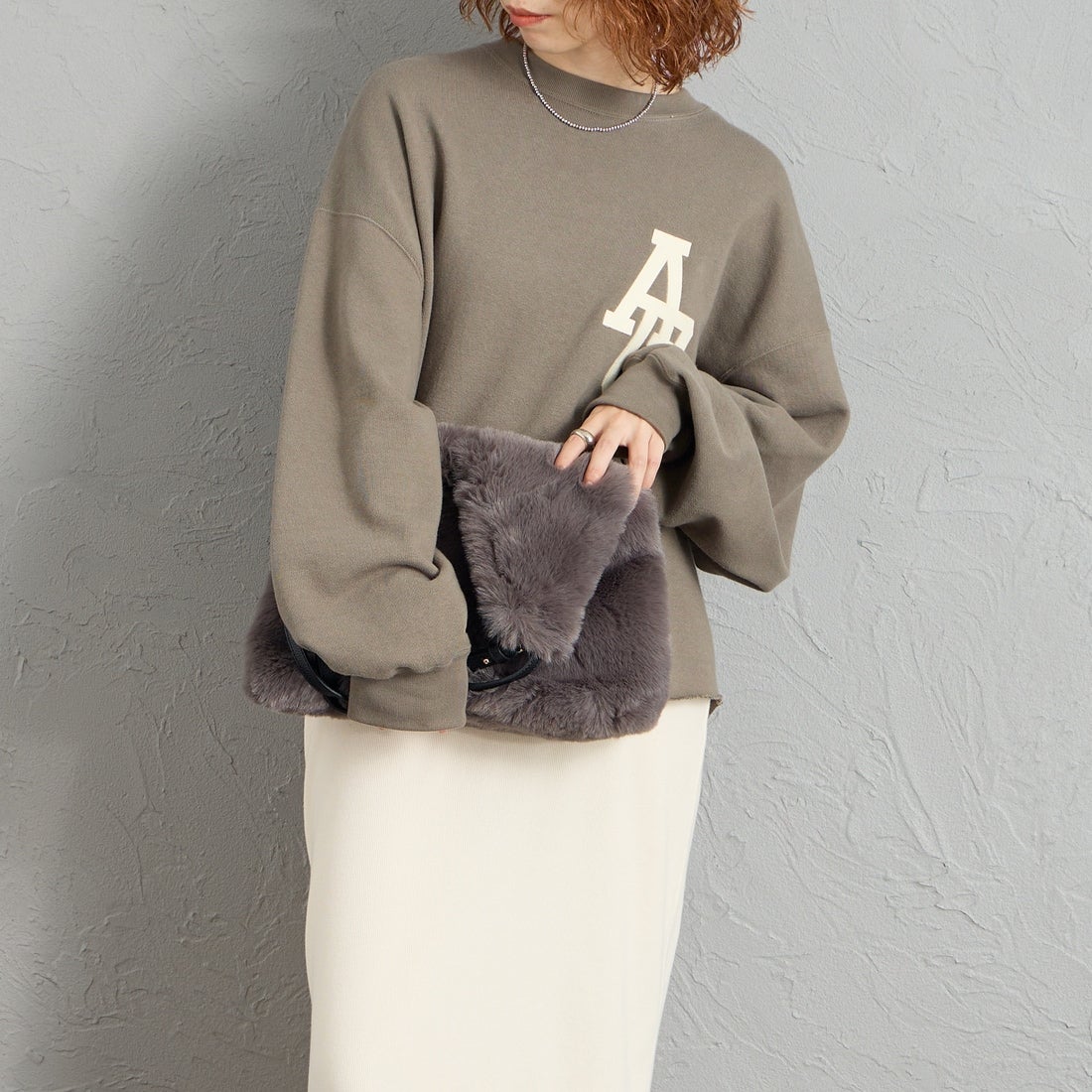 CACHELLIE [カシェリエ] トライアングルファートートバッグ [C8917] GRAY