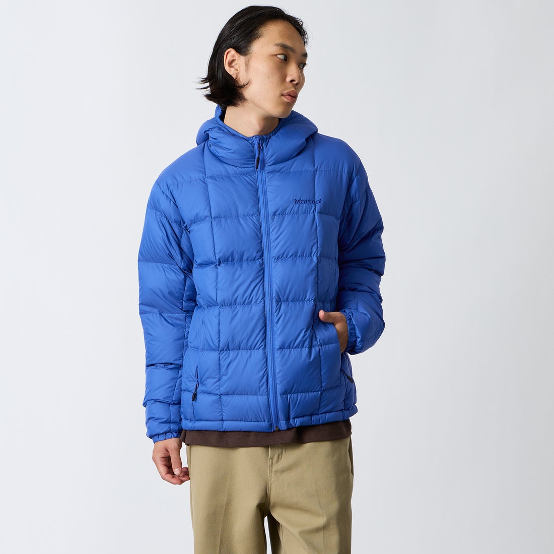 BLUE&&モデル身長：175cm 着用サイズ：M&&