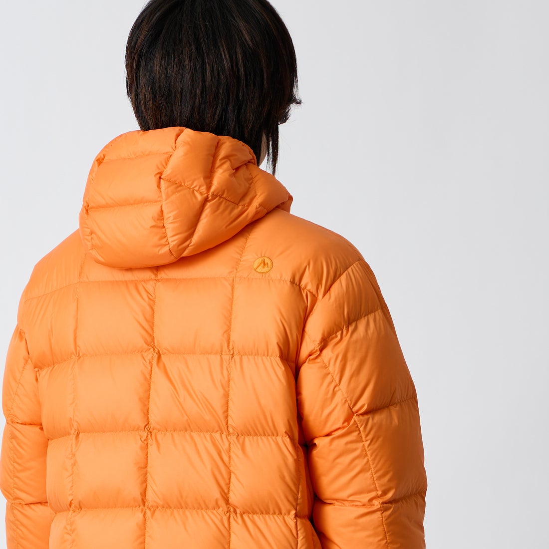Marmot [マーモット] 別注 フード付き ライトダウンジャケット [MTFW26UDW328IN-JF] ORANGE