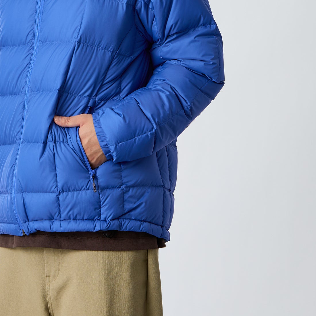 Marmot [マーモット] 別注 フード付き ライトダウンジャケット [MTFW26UDW328IN-JF] BLUE