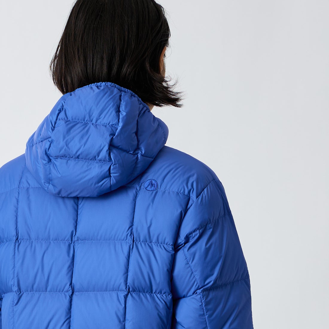 Marmot [マーモット] 別注 フード付き ライトダウンジャケット [MTFW26UDW328IN-JF] BLUE