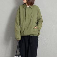 KHAKI&&モデル身長：159cm 着用サイズ：S&&