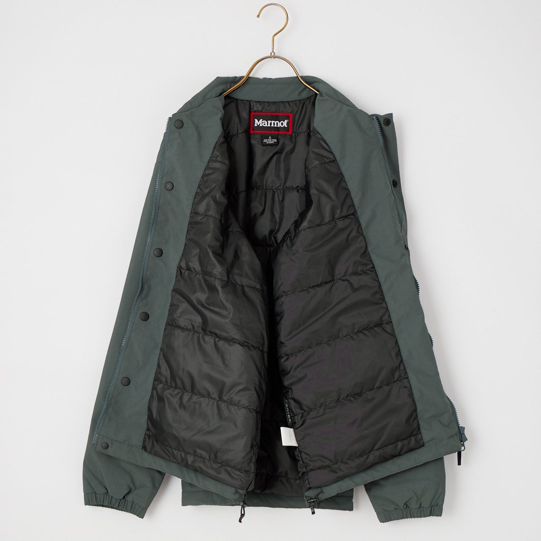 Marmot [マーモット] 別注 プリマロフト 中綿入りコーチジャケット [MTFW26UJK327IN-JF] CHARCOAL