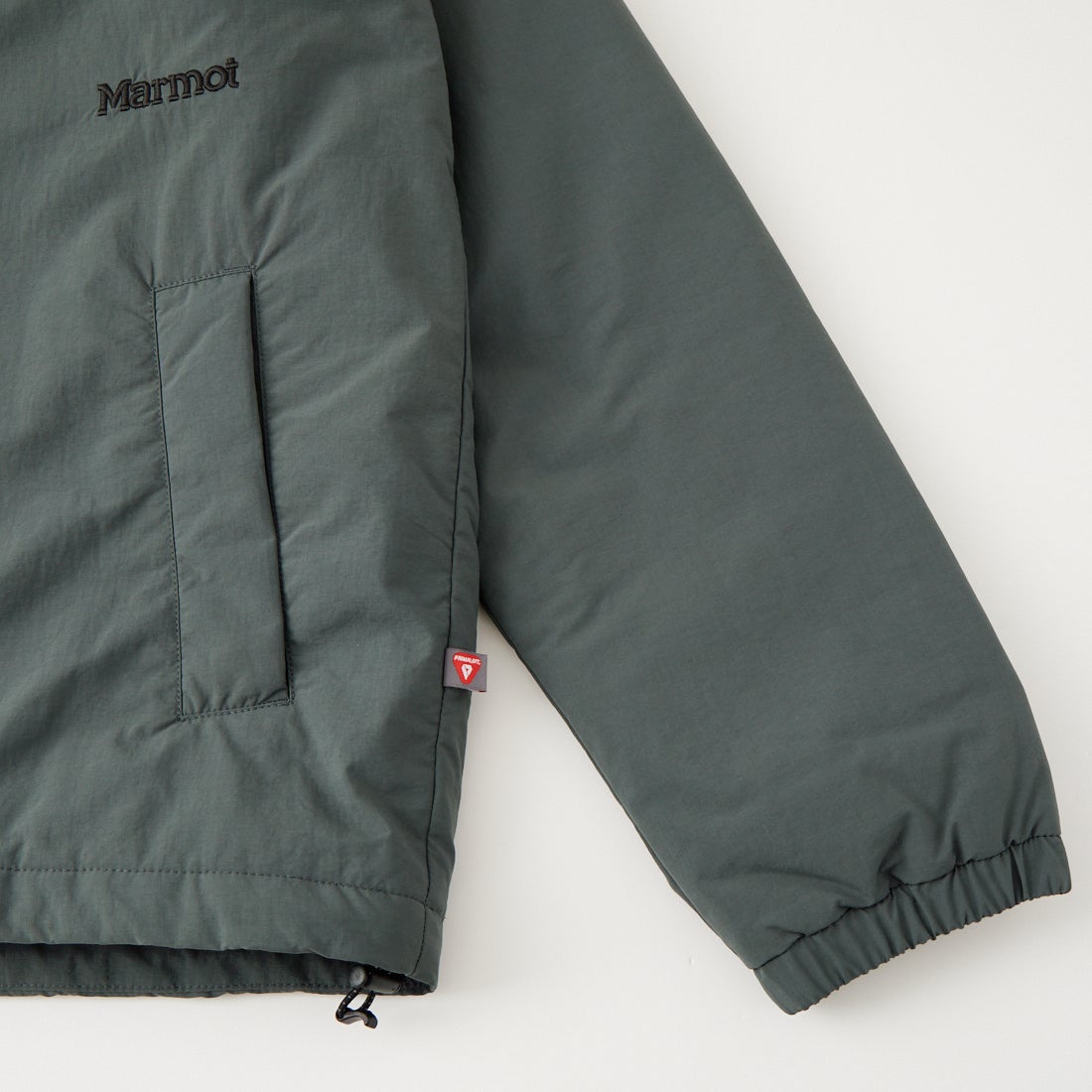 Marmot [マーモット] 別注 プリマロフト 中綿入りコーチジャケット [MTFW26UJK327IN-JF] CHARCOAL