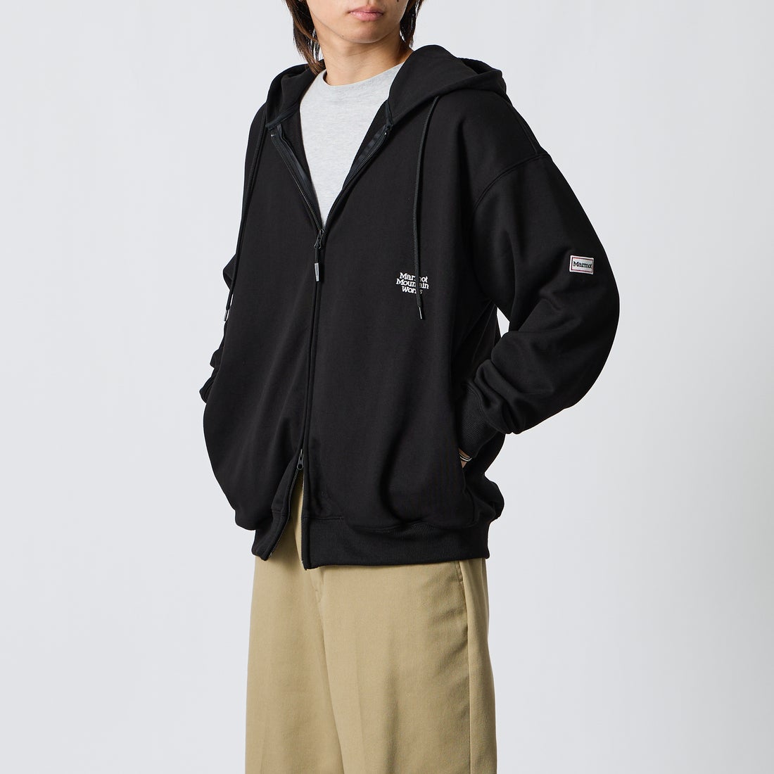 BLACK&&モデル身長：177cm 着用サイズ：M&&