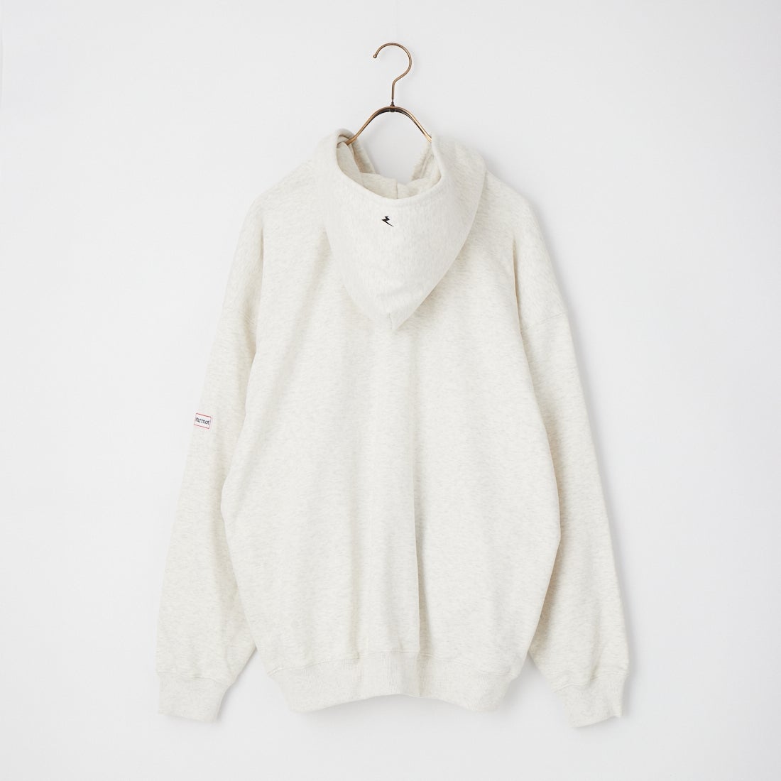 Marmot [マーモット] 別注 ワンポイントロゴ刺繍 ジップパーカー [MTFW26USW333IN-JF] ASH GRAY