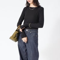 004 ﾌﾞﾗｯｸ&&モデル身長：162cm 着用サイズ：F&&