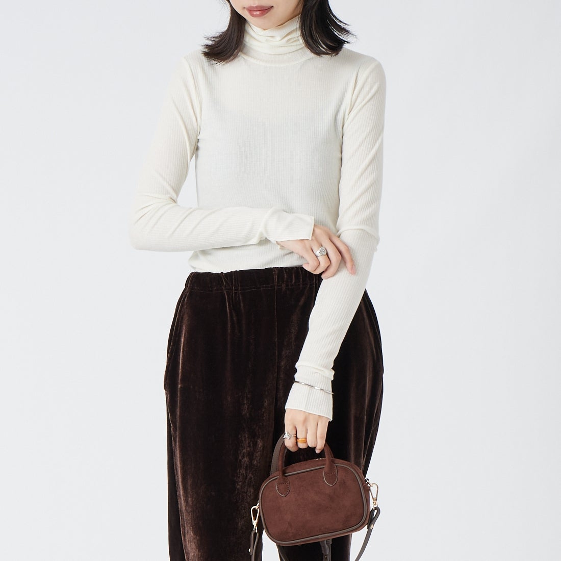 031 ｵﾌ&&モデル身長：162cm 着用サイズ：F&&