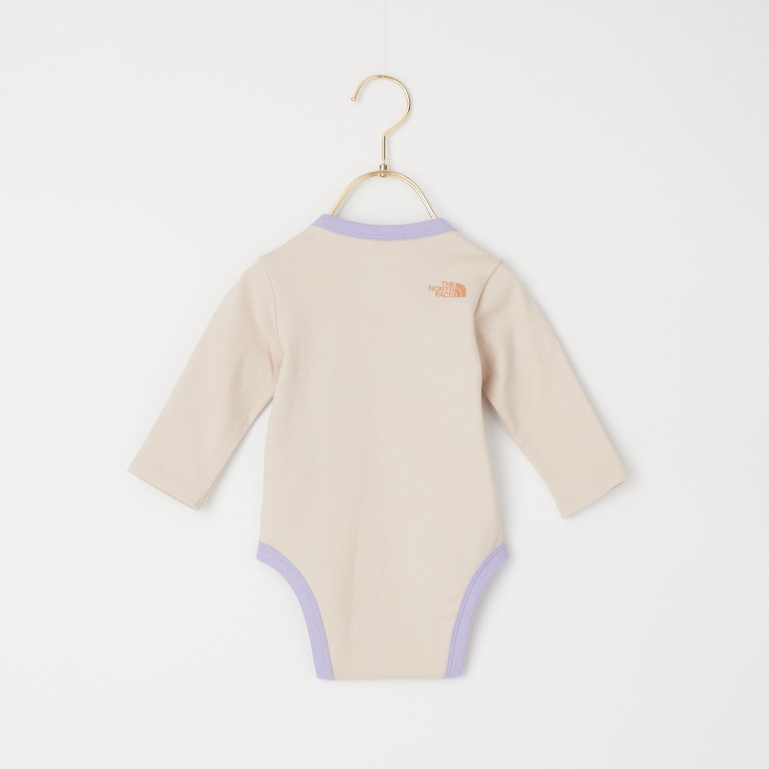 THE NORTH FACE [ザ ノースフェイス] ロングスリーブスムースコットンロンパース (ベビー) [NTB82606] FI