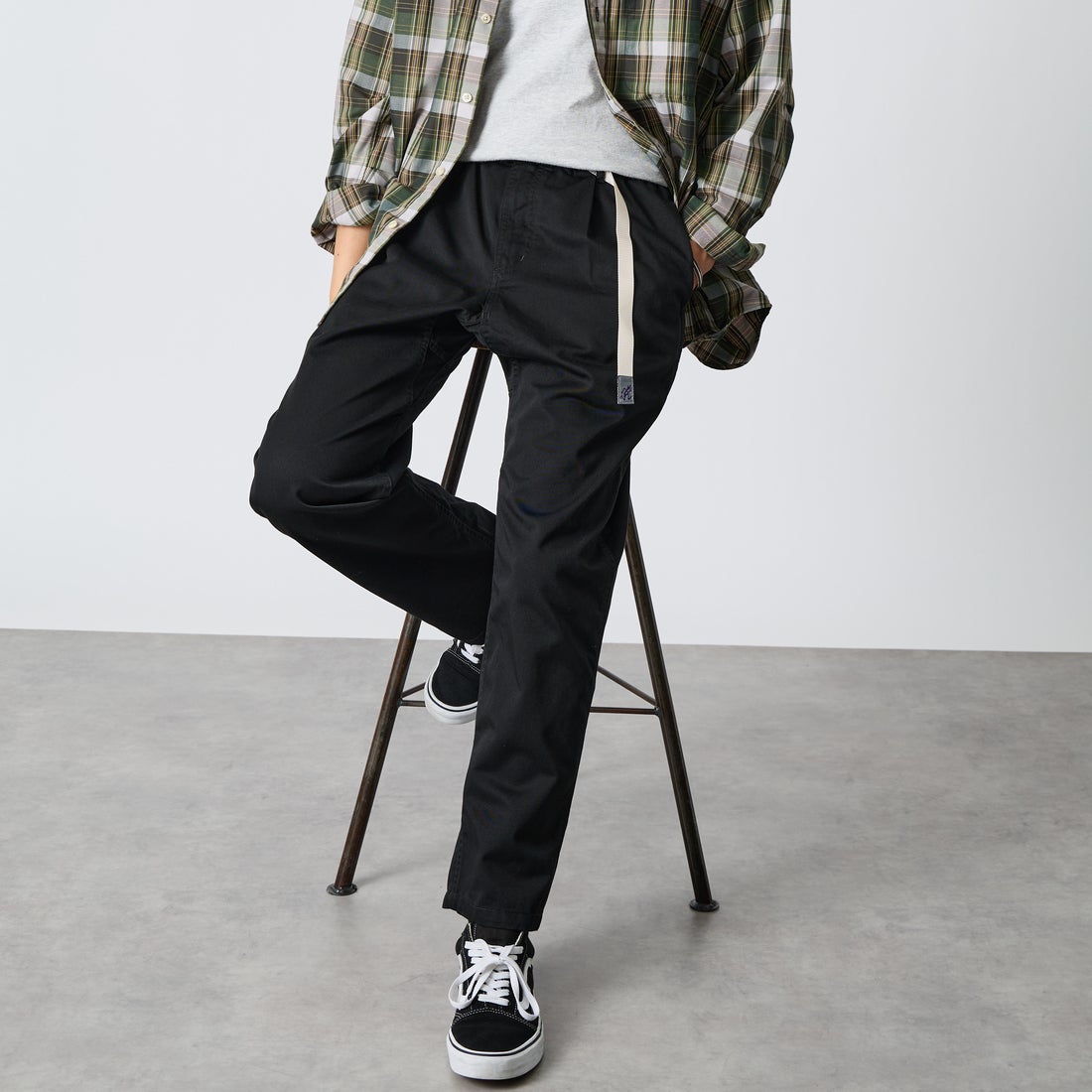 BLACK&&モデル身長：177cm 着用サイズ：L&&