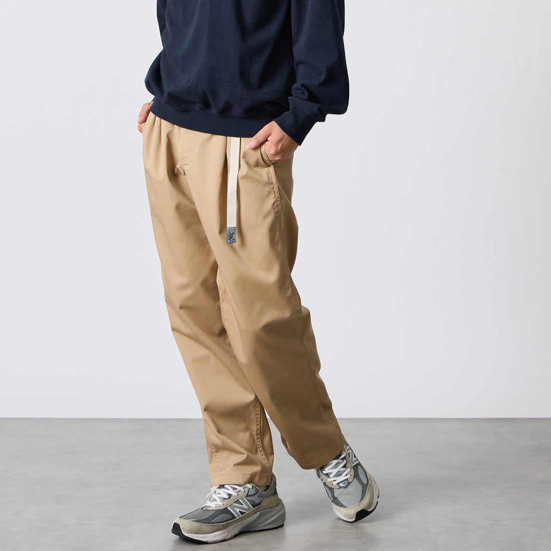 CHINO&&モデル身長：175cm 着用サイズ：L&&