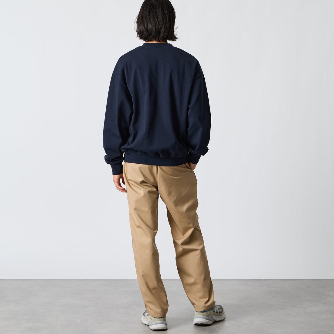 GRAMiCCi [グラミチ] 別注 T/C エブリデイパンツ [GMP6-F1025-JF] CHINO &&モデル身長：175cm 着用サイズ：L&&
